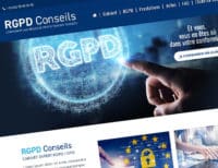 Développement du site internet de RGPD Conseils