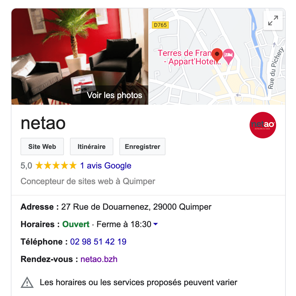 Google My Business netao