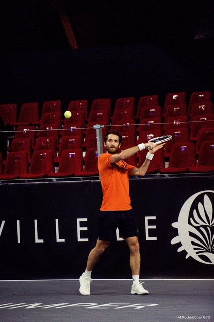 Le joueur de tennis Constant Lestienne