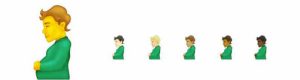 Nouvel Emoji personne non-genrée enceinte