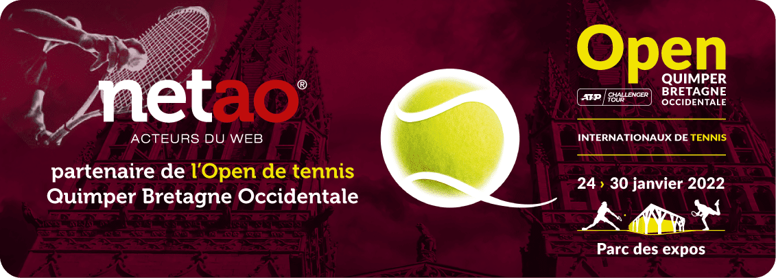 netao-partenaire-de-l'open-de-tennis-de-quimper---bannière netao-partenaire-de-l'open-de-tennis-de-quimper---bannière