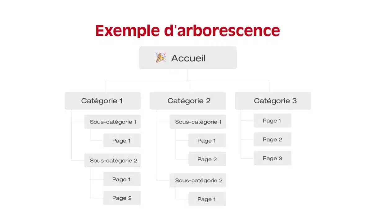 Exemple d'arborescence