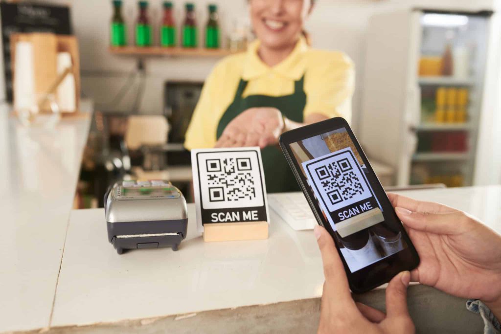 Scan d'un QR Code sur un téléphone portable