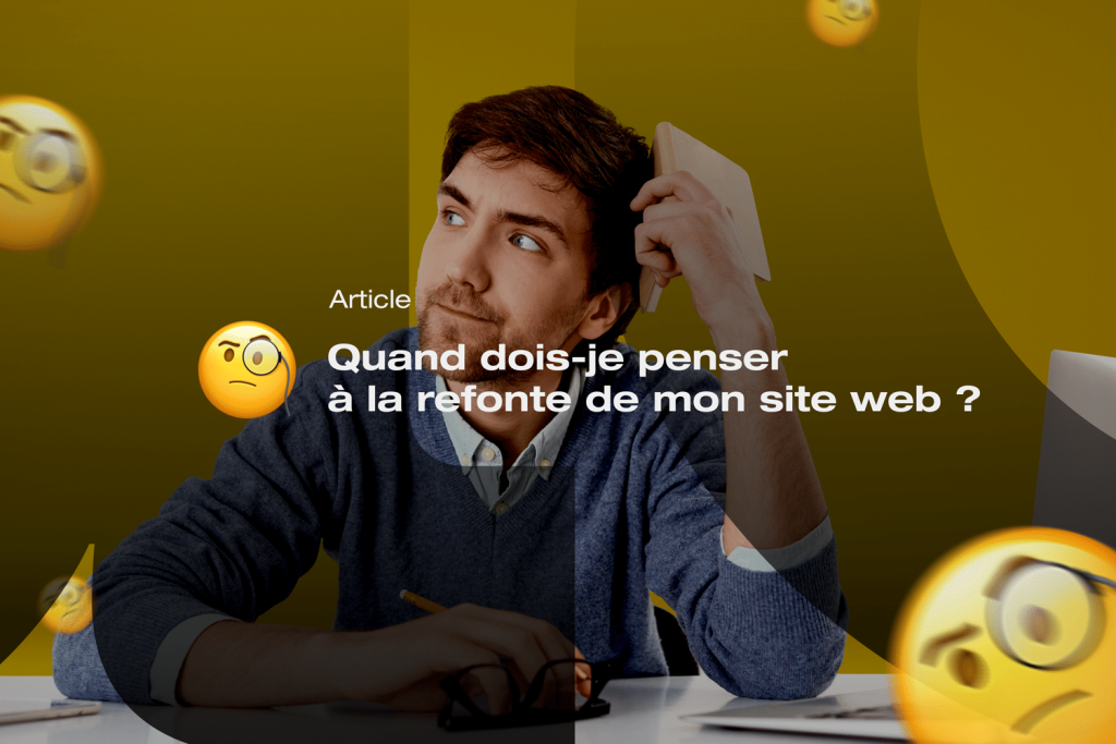 image a la une illustrant l'article sur la refonte de site web