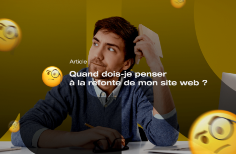 image a la une illustrant l'article sur la refonte de site web