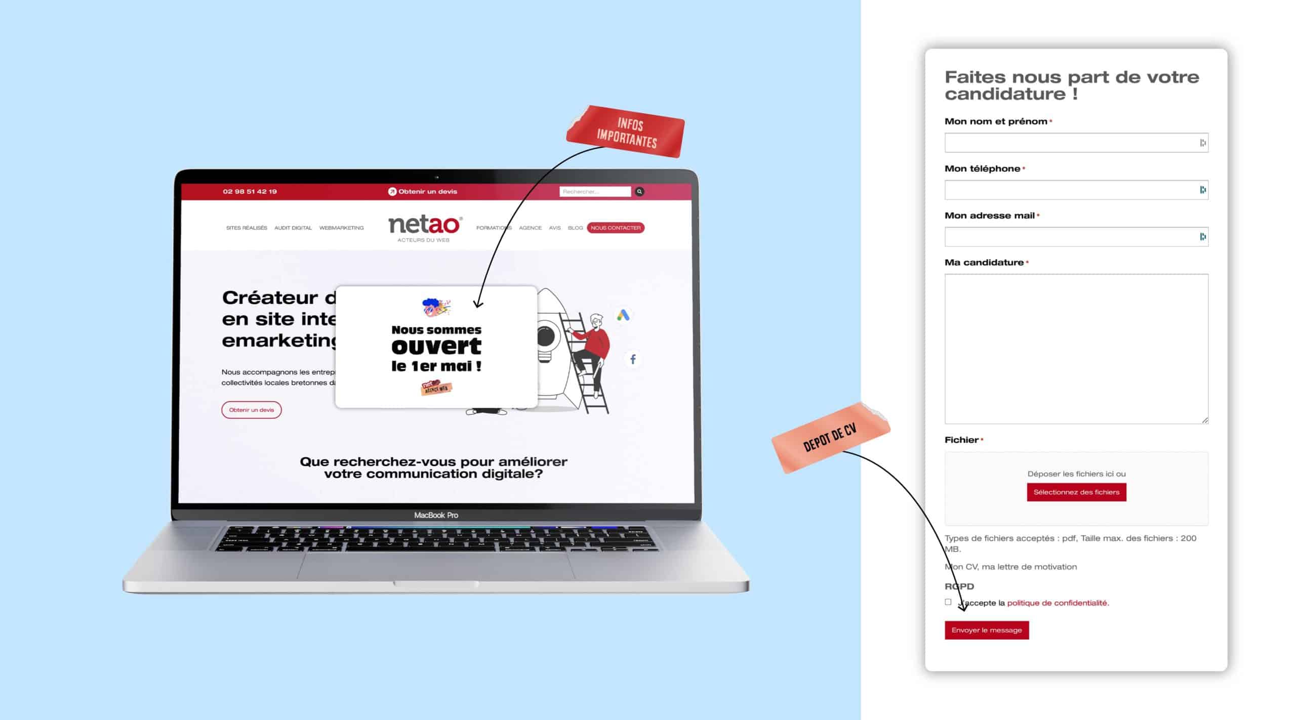 tpe-pme-netao-et-marketing-digital Illustration formulaire netao site web