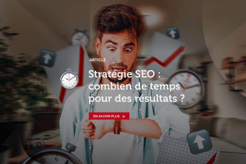 Homme en train de regarder sa montre, impatient d'avoir des résultats SEO